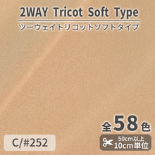 画像をギャラリービューアに読み込む, CS489S ツーウェイトリコットソフトタイプ 252