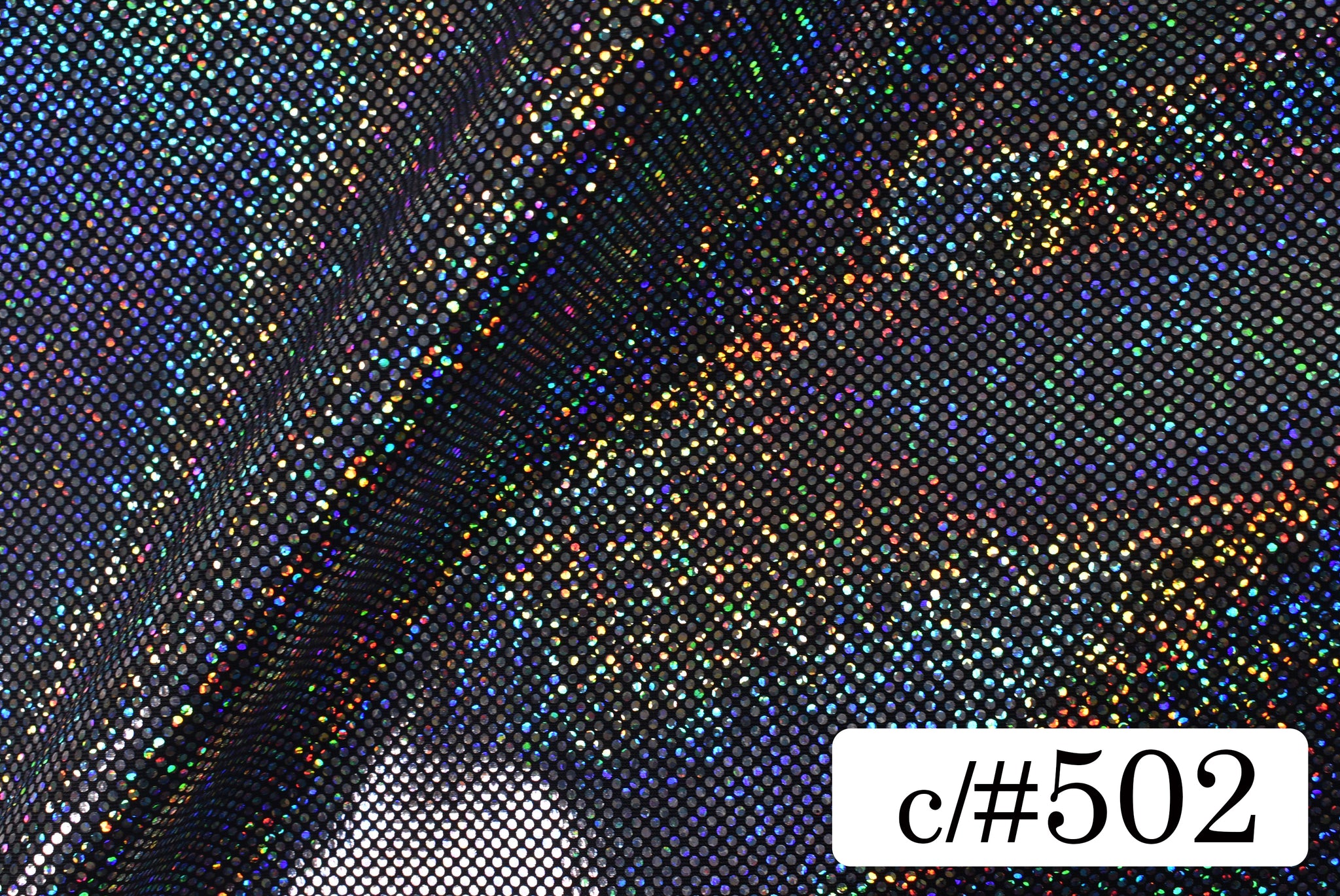 Mサイズ ホログラムカラー ビンディング CSP051E ツーウェイカラードットホログラム 502 – COSCLOTH